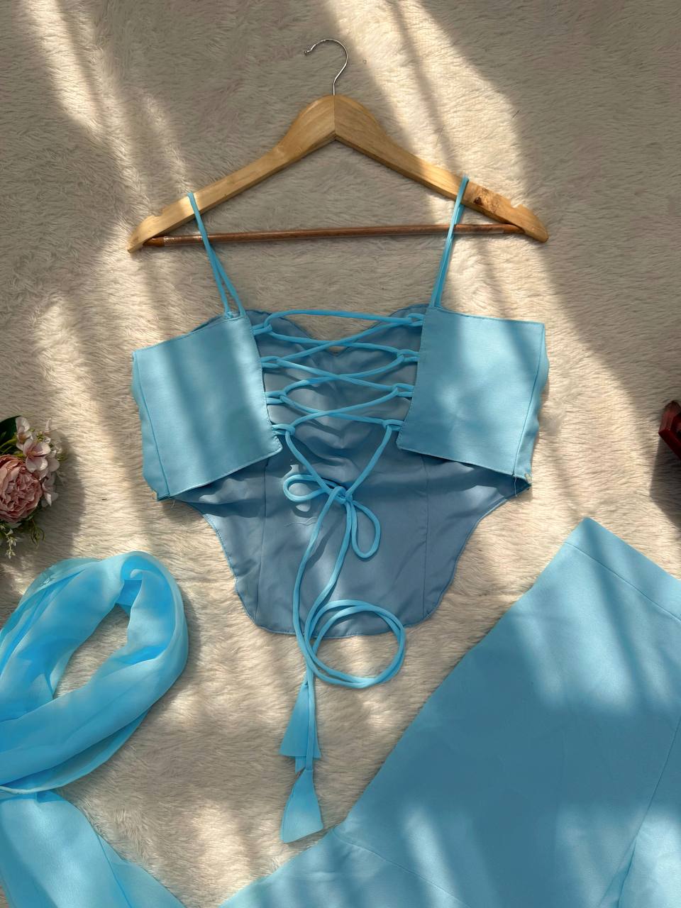 Designer Sleeveless Top Sharara Suit For Gen Z Girl