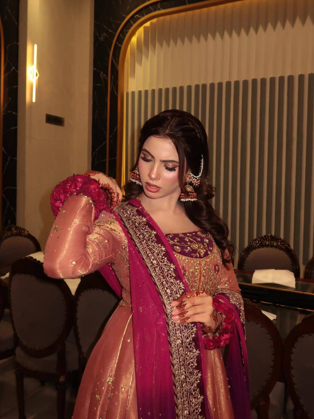 NEW DESIGNER ANARKALI GOWN SET