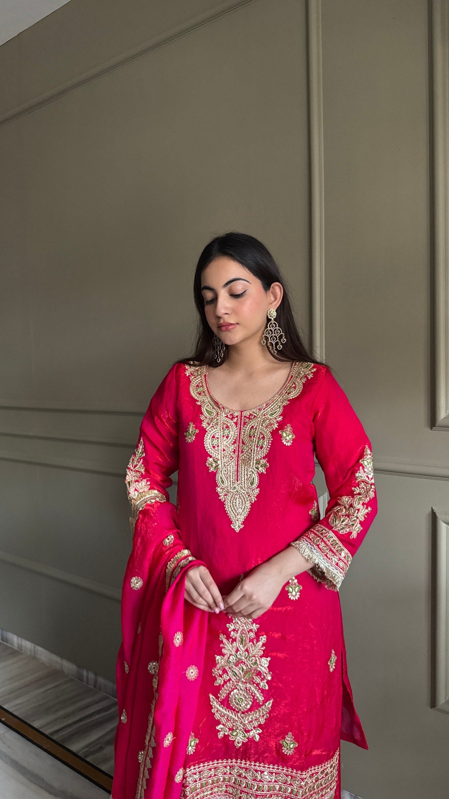 Deserving Palazzo Salwar Kameez For Festival