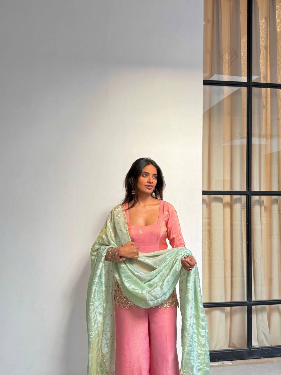 Coral Suit Set