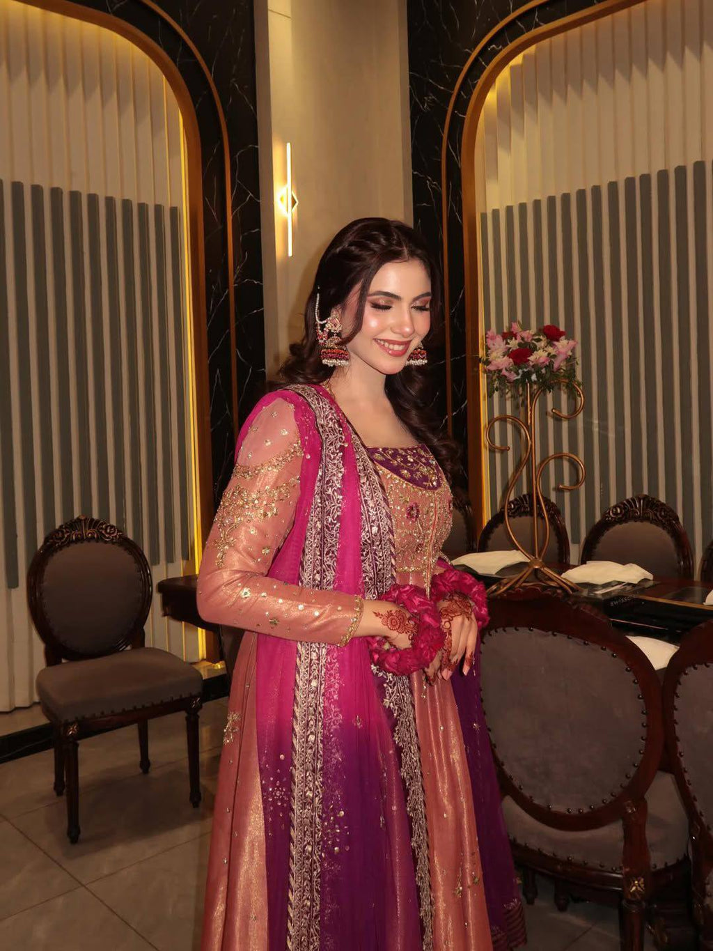 NEW DESIGNER ANARKALI GOWN SET