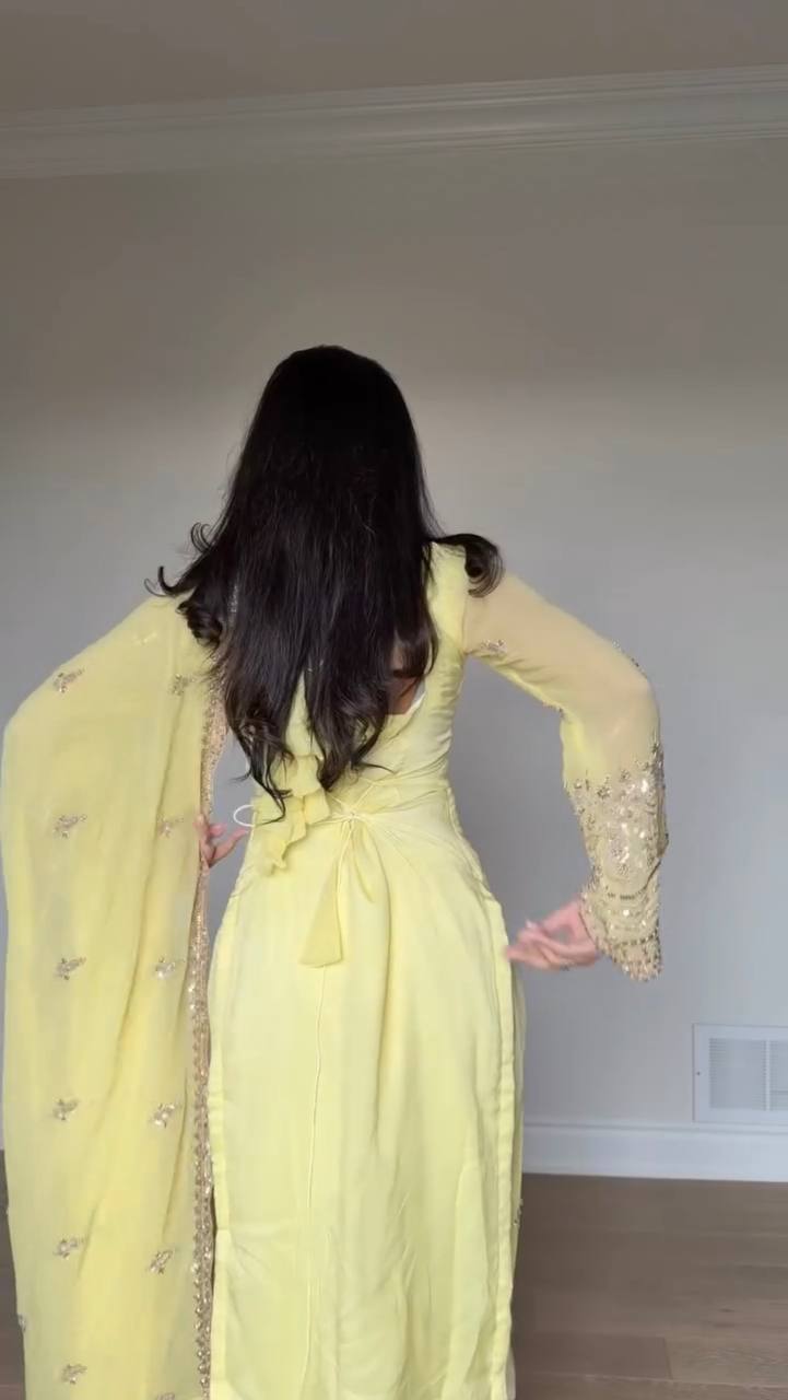 ADAA HAND EMBROIDERED SUIT SET