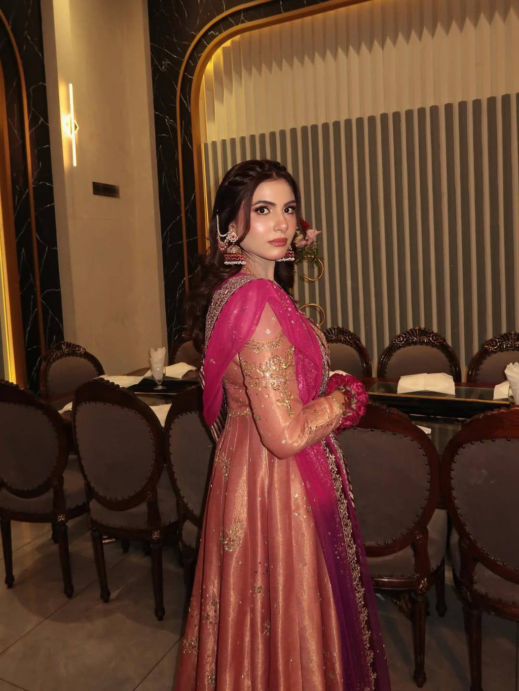 NEW DESIGNER ANARKALI GOWN SET