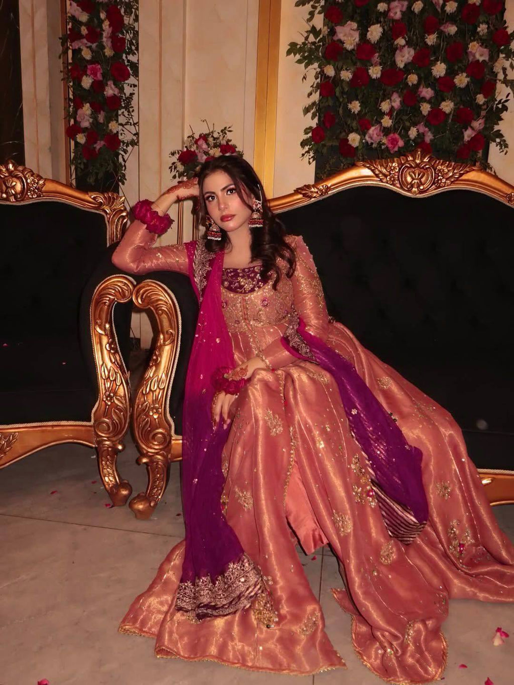 NEW DESIGNER ANARKALI GOWN SET